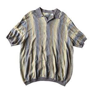 VTG St. Croix Knits Short Sleeve Polo Coogi Shirt Size: L